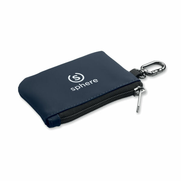 GUARDO - Schlüsseletui PU mit Karabiner - Marineblau GUARDO - Schlüsseletui PU mit Karabiner - Marineblau
