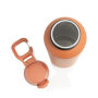 Via RCS Re-steel lockable sport bottle 600ML, oranje