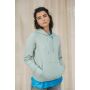 Ecologische damessweater met capuchon Oxford Grey L