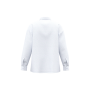 Oversized linnen damesoverhemd White L
