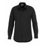 Cottover Gots Poplin Slim fit shirt man black 36