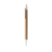 ALDER balpen van gerecycled karton - wit ALDER balpen van gerecycled karton - wit