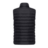 Iqoniq Meru dames gerecycled polyester bodywarmer, zwart (L)