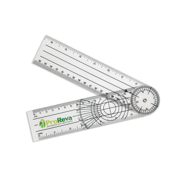 Goniometer bedrukt met logo