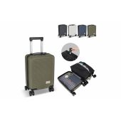 InSideOut Trolley Nordlyft, vacuüm pack, afneembare wielen, past onder de stoel. - Donkerblauw