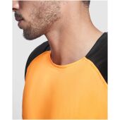 Bugatti unisex sportshirt met korte mouwen - Wit/Rood - XL