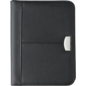 Bonded leather folder Rosa black