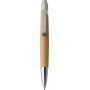 Bamboe balpen Arabella bruin