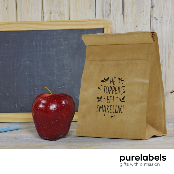 Cadeautje | Lunch koeltasje Topper| Duurzaam relatiegeschenk Cadeautje | Lunch koeltasje Topper| Duurzaam relatiegeschenk