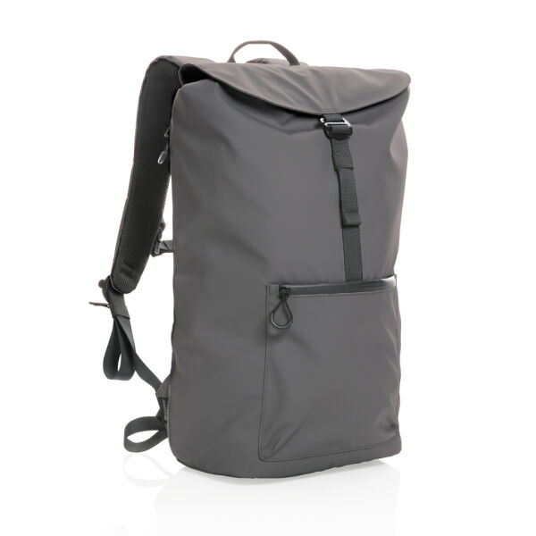 Impact AWARE™ RPET waterbestendige 15.6" laptoprugzak, antraciet Impact AWARE™ RPET waterbestendige 15.6" laptoprugzak, antraciet