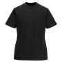 Dames T-shirt black XS