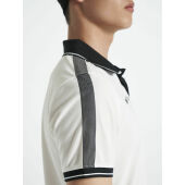 *Pro Control poloshirt men white/black xs