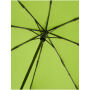 Bo 21” opvouwbare automatische gerecyclede PET paraplu - Lime
