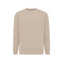 IQONIQ Etosha lichtgewicht gerecycled katoen sweater, desert (XXS)