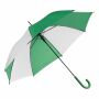 Automatisch te openen paraplu DISCO groen, wit