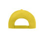 Brushed 6 Panel Cap sun yellow one size