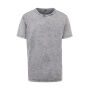 Acid Washed Tee - Grey Black - S