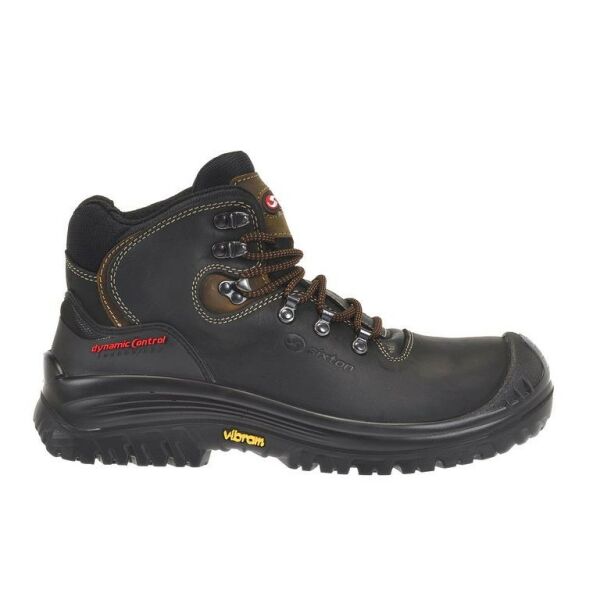 Werkschoen Sixton Stelvio Zwart /Bruin44 Werkschoen Sixton Stelvio Zwart /Bruin44