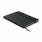 USBNOTE - A5 notitieboek met USB - Zwart