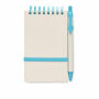 MITO SET - A6 Gerecycled karton notebook - Turquoise