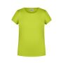 Girls' Basic-T acid-yellow XXL
