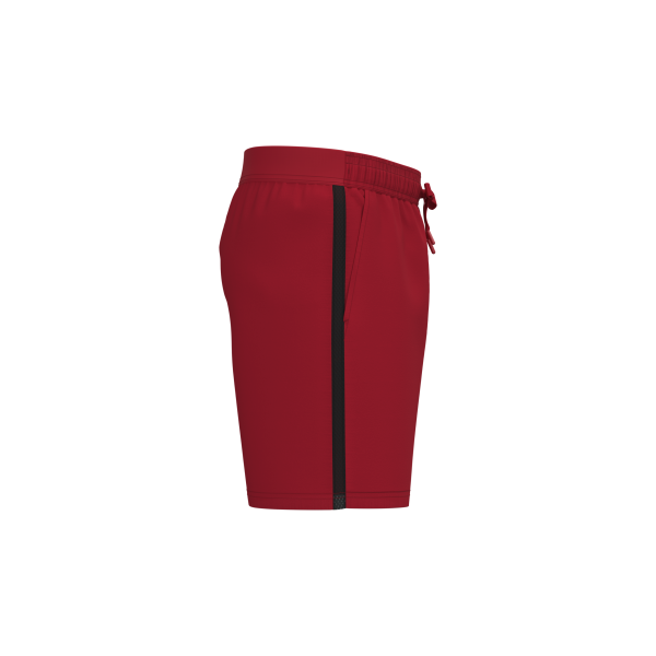 Tweekleurige herenshort Sporty Red / Black S Tweekleurige herenshort Sporty Red / Black S