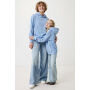 IQONIQ Yengo kids recycled katoen hoodie met steekzakken, sky blue (1112)