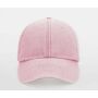 JUNIOR LOW PROFILE VINTAGE CAP, VINTAGE DUSKY PINK, One size, BEECHFIELD