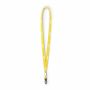 Polyester tubulaire keycord met metalen klem