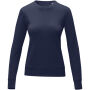 Zenon dames sweater met crewneck - Navy - 4XL