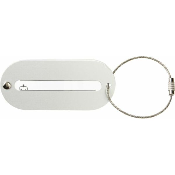 Aluminium bagagelabel Isa