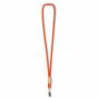 Polyester koord-keycord met bamboe plaatje