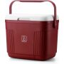 Brisby Koelbox - Frigobox - 22L - Rood - Tot maximaal 40 uur isolatie - Incl. 4 dikke koelelementen van 450ml - Temperatuur veilige sluiting - Nieuw ontwerp met koelelementen vergrendeld in deksel