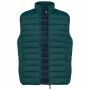 Men’s lightweight sleeveless down jacket mineral green S