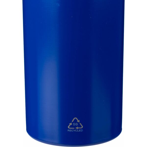 Gerecycled roestvrijstalen fles Aline zwart Gerecycled roestvrijstalen fles Aline zwart