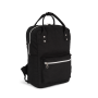 Trendy rugzak met hengsels Black One Size