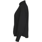 LADIES' LONG SLEEVED 'COTTON FEEL' COOLPLUS® SHIRT, BLACK, XS, HENBURY LADIES' LONG SLEEVED 'COTTON FEEL' COOLPLUS® SHIRT, BLACK, XS, HENBURY