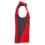 Craftsmen Softshell Vest - STRONG - red/black 4XL