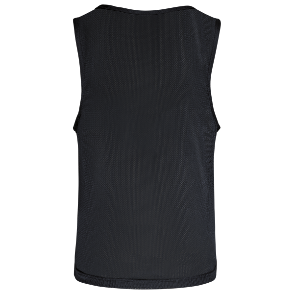 Licht trainingshesje van mesh kids Black 6/10 jaar Licht trainingshesje van mesh kids Black 6/10 jaar