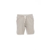 melange grey/white