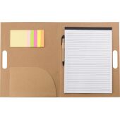 Cardboard memo folder Charlie brown
