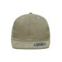 6 Panel Flat Peak Cap khaki