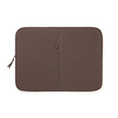 KENTO URBAN RCS gerecyclede nylon 15,6 inch laptopsleeve, bruin