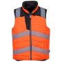 PW3 Hoge zichtbaarheid Bodywarmer, 2 zijde draagbaar orange/black S PW3 Hoge zichtbaarheid Bodywarmer, 2 zijde draagbaar orange/black S