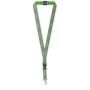 Afneembare polyester keycord met reflecterende overlay