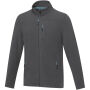Amber GRS gerecycled heren fleece jas met volledige rits - Stormgrijs - XS Amber GRS gerecycled heren fleece jas met volledige rits - Stormgrijs - XS