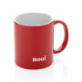 Keramische classic mok 350 ml, rood Keramische classic mok 350 ml, rood