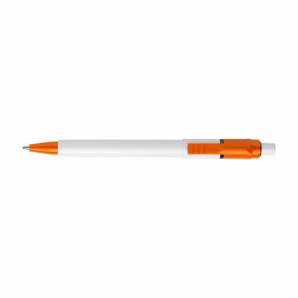 Stilolinea Baron Kugelschreiber | Farbiger Clip - orange Stilolinea Baron Kugelschreiber | Farbiger Clip - orange
