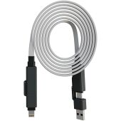 SCX.design C58 60 W magnetische platte oplaadkabel - Grijs