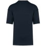 Oversized T-shirt korte mouwen uniseks Navy 3XL